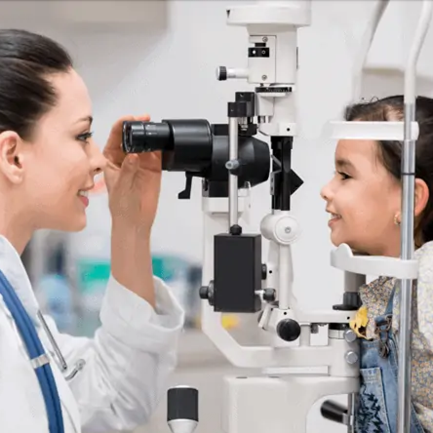 pediatric eye exam in Central Omaha